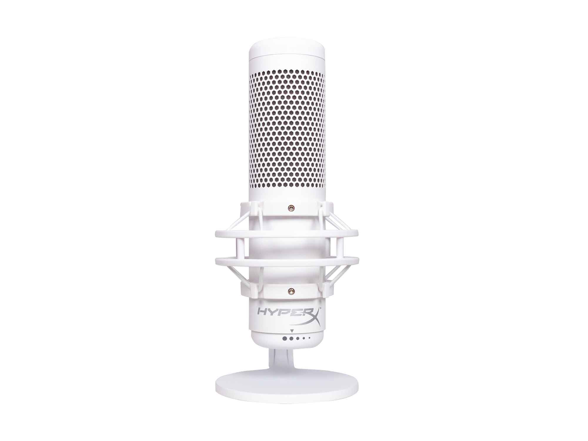 streaming microphone hyperx quadcast s (wh) 519p0aa